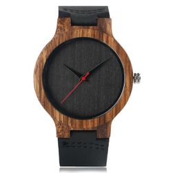 Drewniany zegarek 