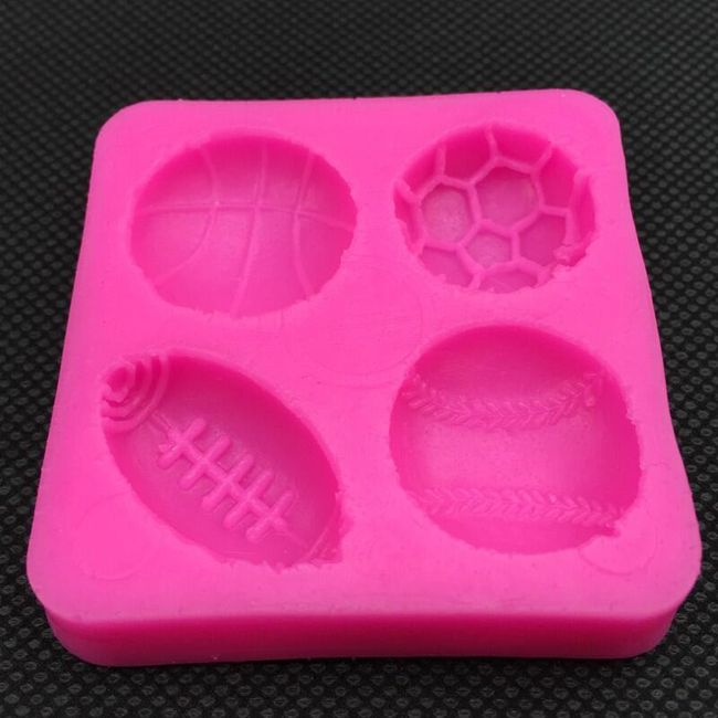 Forma din silicon pentru mingi dulciuri 1