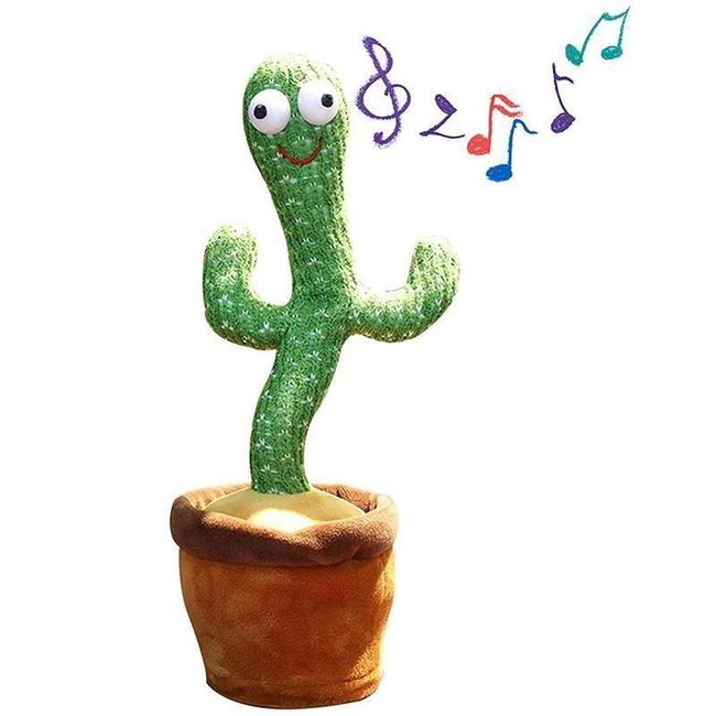 Tancujúce hovoriace kaktus Cactusino 1