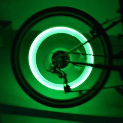 LED luč za kolesa - 2 kosa - 4 barve
