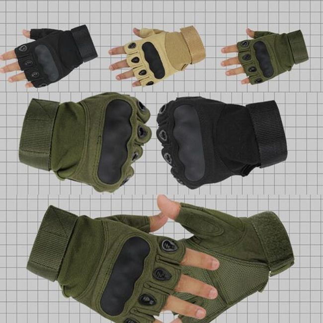 Sportovní rukavice ve vojenském stylu 1