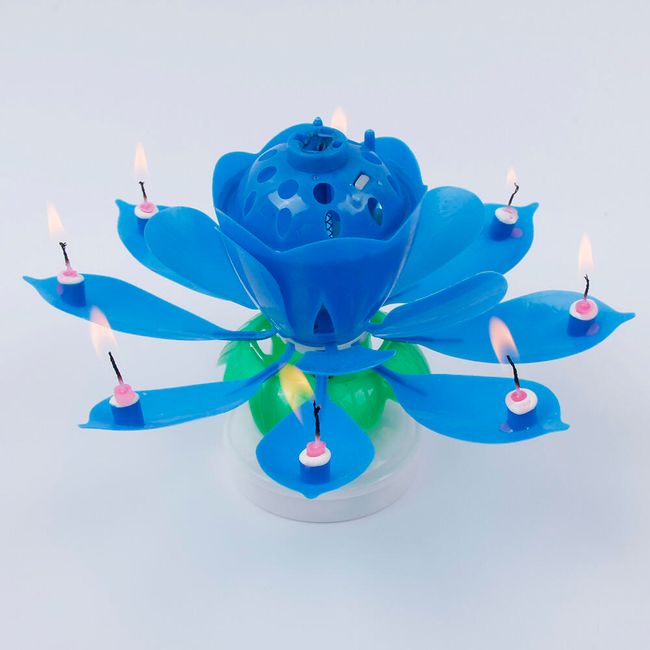 Suport lumânări floare de lotus 1