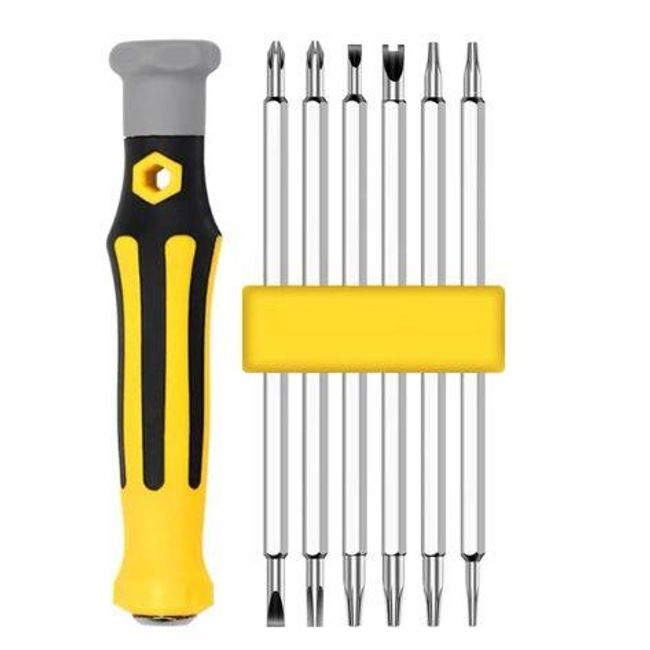 Magnetic screwdriver with bits SS6 1