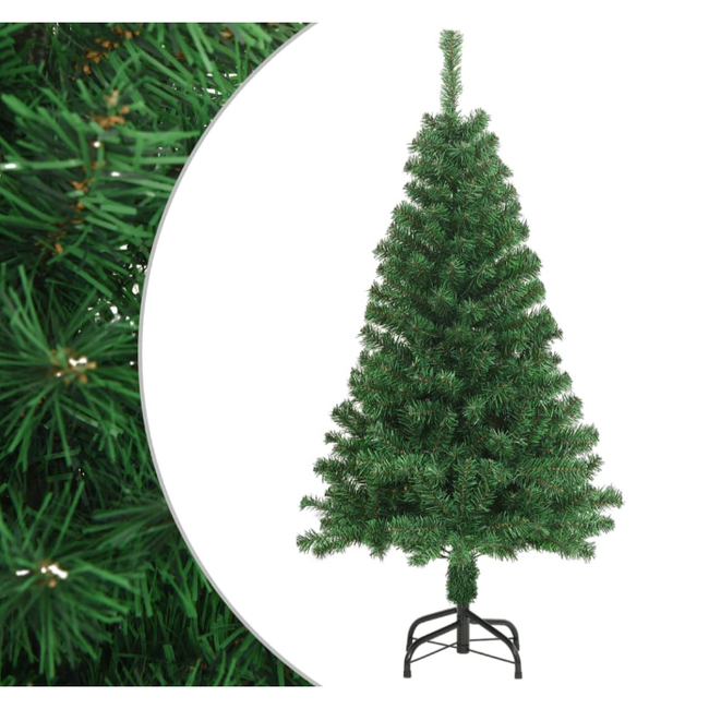 Mesterséges karácsonyfa vastag ágakkal zöld 150 cm PVC ZO_321034-A 1