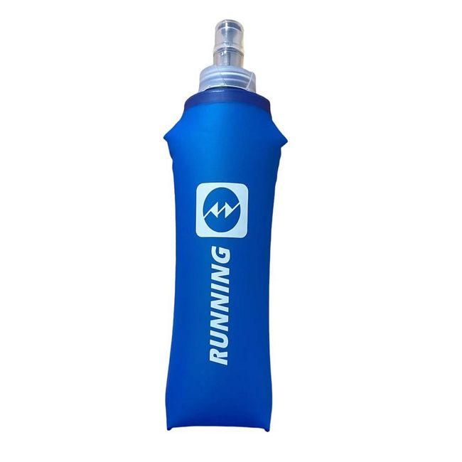 Sportovní měkká láhev na vodu, 500 ml, modrá barva ZO_181668 1