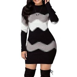 Rochie în design pulover pentru femei Gaba