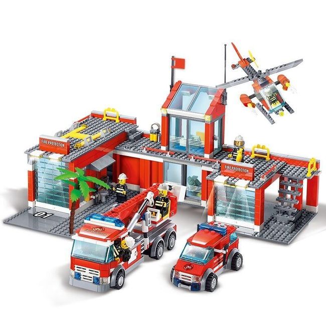 Пожарна станция - играчка за момчета 1