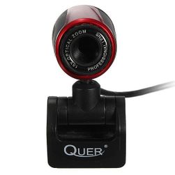 USB webkamera - černočervená barva