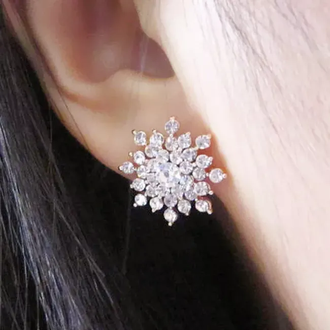 Women´s earring Snowflake 1