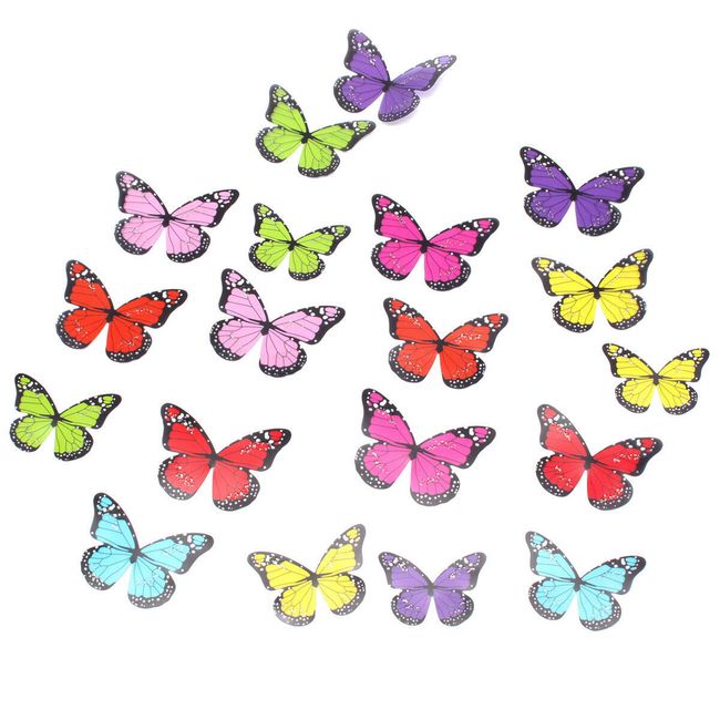Díszítés pillangók formájában - különböző típusok 1