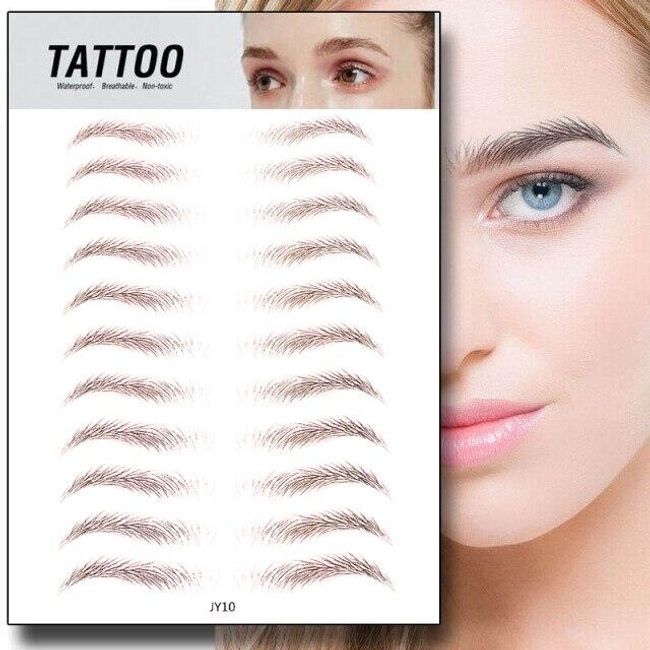 Temporary eyebrow tattoo Eyebrown 1