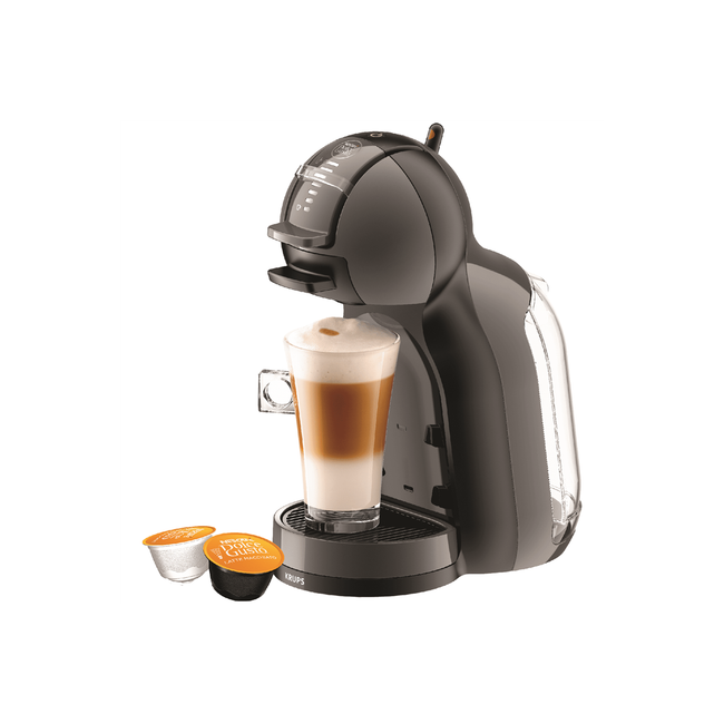 Kapslový kávovar Nescafé Dolce Gusto Mini Me KP123810 Antracitový/Šedý ZO_BE1700647 1
