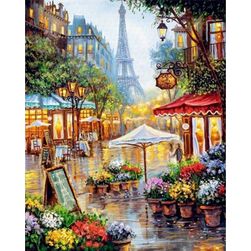 Frame Oil Painting by Numbers Seascape DIY Paint By Numbers Canvas Painting Handpaint Number Painting Gift SS_1005001679521459