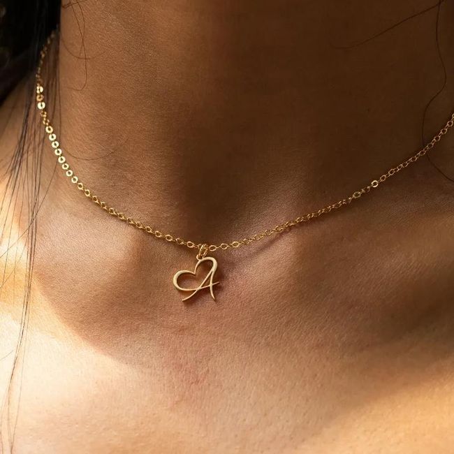 Women´s necklace A-Z 1