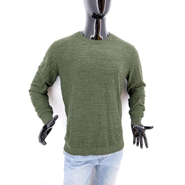 Moški pulover Selected Homme, temno zelen, velikosti XS - XXL: ZO_57e8be6e-85f0-11ed-aa18-2a468233c620 1
