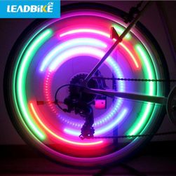LED světlo na paprsky kola - více barev