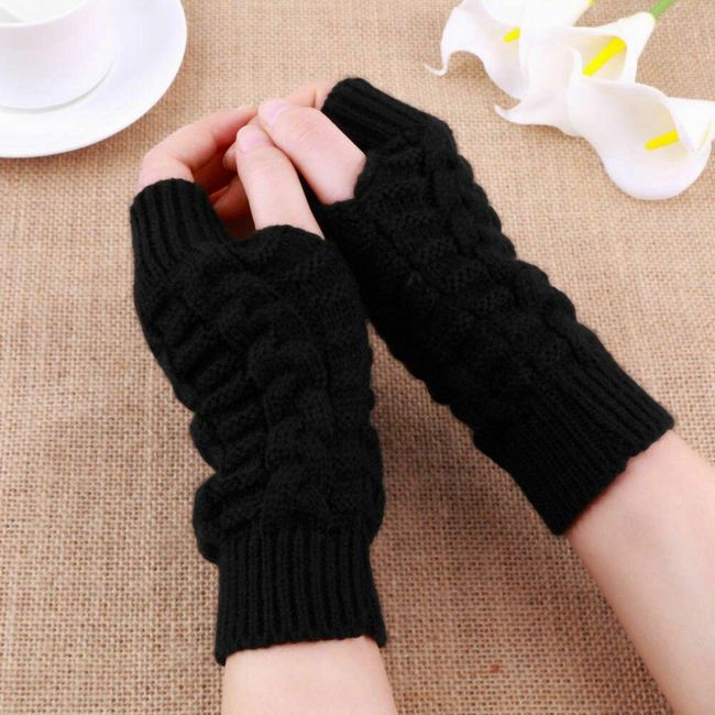 Women's fingerless gloves Madden 1
