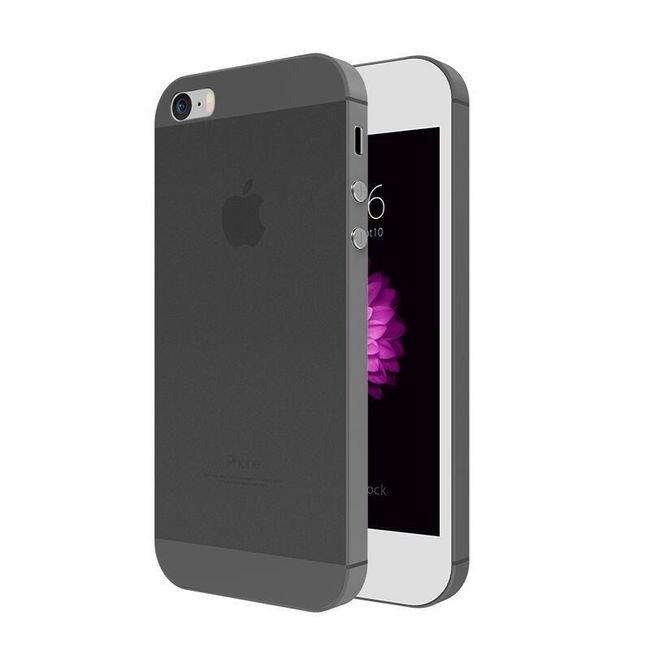 Тънък силиконов калъф за iPhone 5 / 5S / SE 1