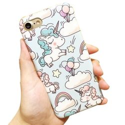 Kryt na telefon s jednorožci - 2 barvy