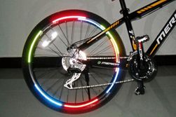 Bandă reflectorizantă pentru bicicletă