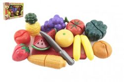 Gyümölcsök és zöldségek szeletelése 40x27x6cm, műanyag edényekkel, 25db dobozban RM_00622141