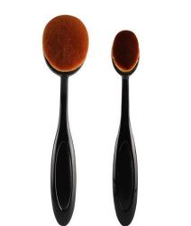 Set de 2 pensule cosmetice ovale