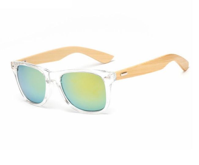 Stylowe okulary przeciwsłoneczne z drewnianymi zausznikami - 16 rodzajów 1