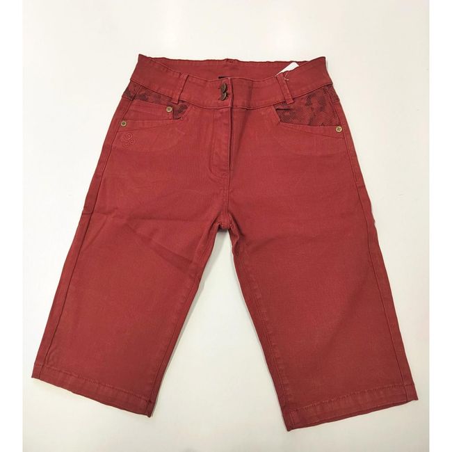 Дамски къси панталони PARIVA - W RED, Текстилни размери CONFECTION: ZO_202940-36 1
