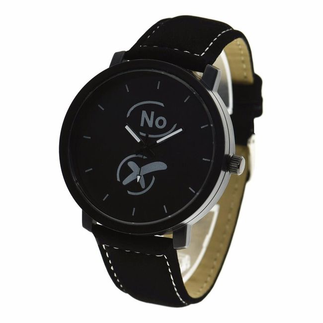 Unisex zegarek na rękę  ''Yes or No