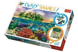 Puzzle Tropický Ostrov 600 dielikov Crazy Shapes RM_89111113