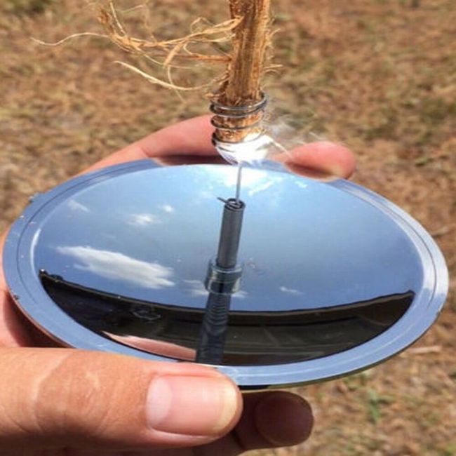 Praktický solární zapalovač 1