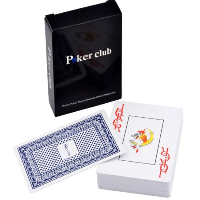 Pokerové karty - 100% nepromokavý plast 1