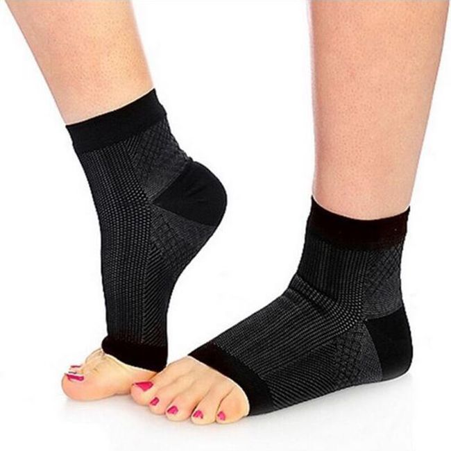 Kompersivne čarape crne boje 1