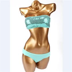 Cekinowe bikini damskie - 4 kolory