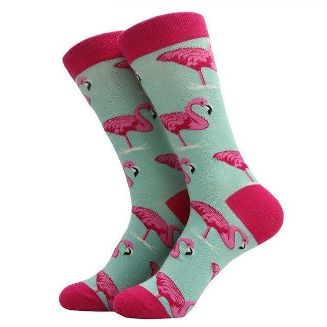 Unisex ponožky Flamingo 1