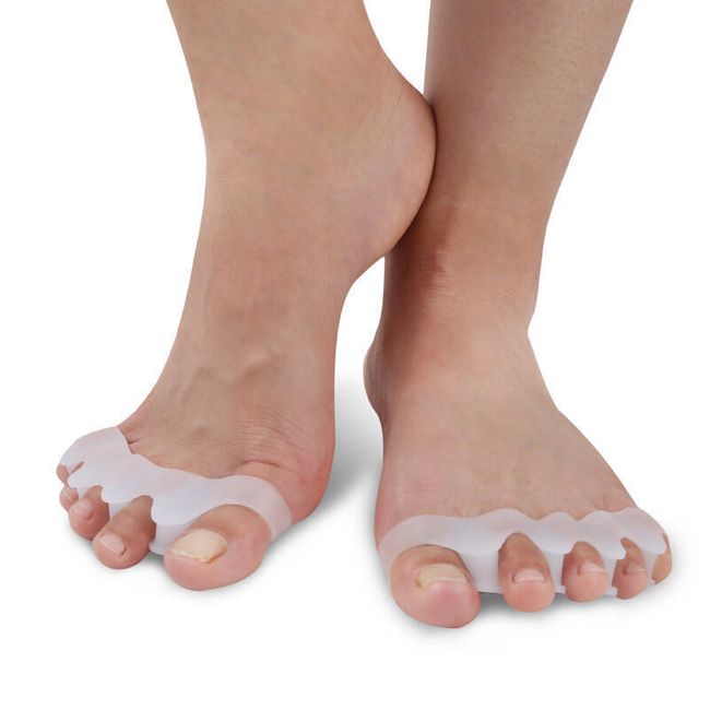 Silikonski distančniki za prste na nogah 1