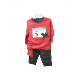Chłopięca koszulka dziecięca ze spodniami + skarpetki, Rozmiary DZIECIĘCE: ZO_208fa422-fd73-11ee-a924-aa0256134491