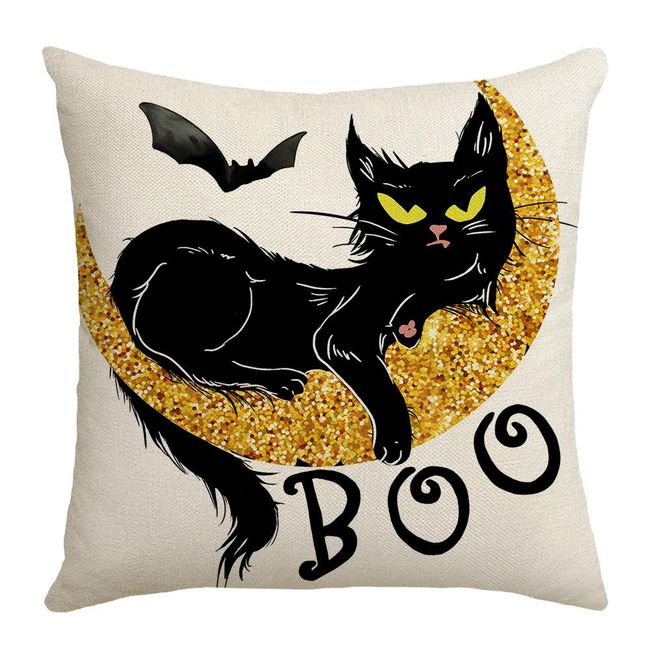 Halloween pillow cover Spooky 1