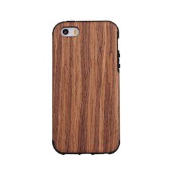 Pokrowiec na iPhone z wzorem drewna