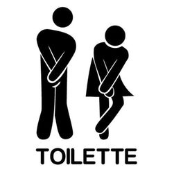 Toilet sticker B014855