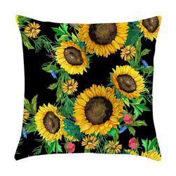 Pillow cover Sunflower