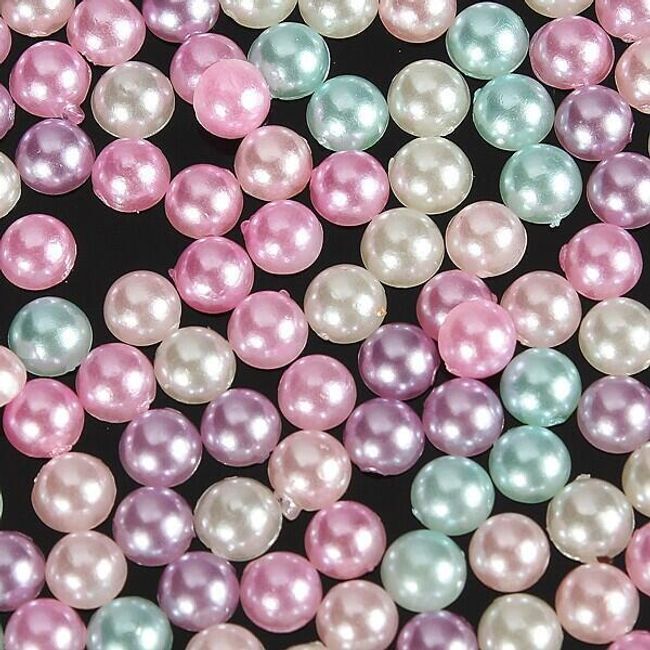 Perličky v pastelových barvách - scrapbooking 1