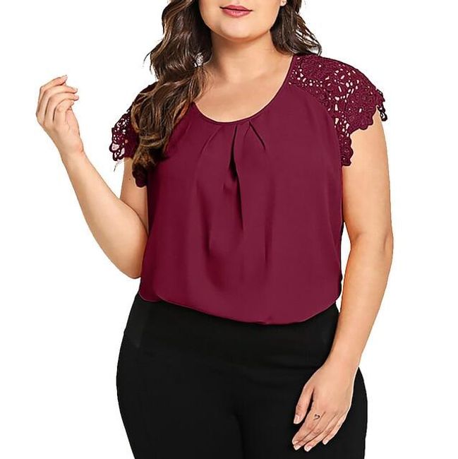 Dámská plus size halenka Ariadna 1