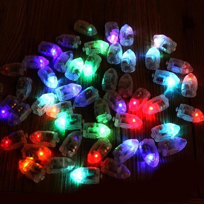 Ukrasne mini LED svetla (12 komada) - različite boje 1
