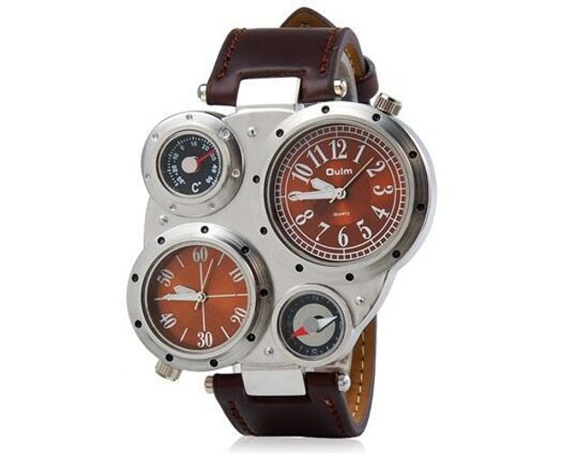 Męski zegarek outdoorowy z kompasem i termometrem 1