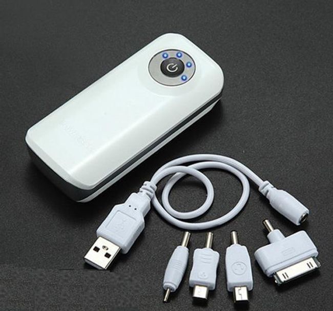 USB nabíjecí stanice 5600mAh - 4 konektory 1