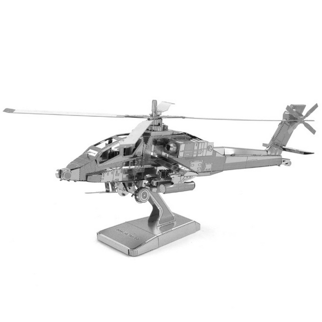 Bojové vrtuľník AH-64 Apache - 3D puzzle  Více o zdrojovém textuPro další informace o překladu je potřeba zdrojový text 1