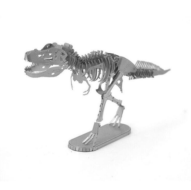 Puzzle 3D din metal - Dinozauri dispăruți 1