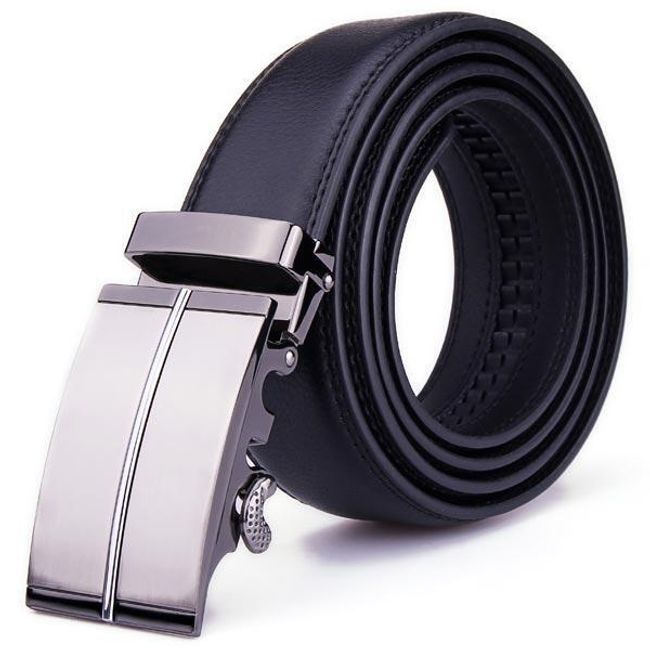 Černý společenský pásek pro pány - 120 cm 1