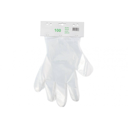 Jednorázové rukavice - transparentní, 100ks ZO_98-1E6290